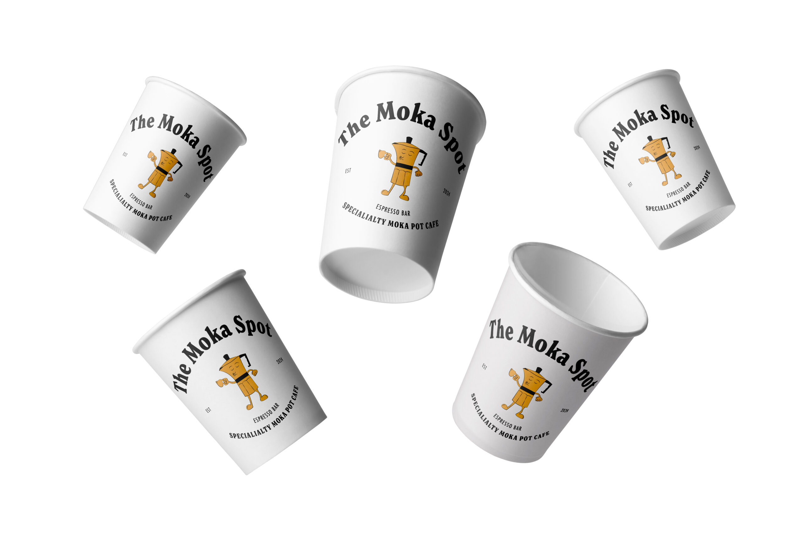 Paper Coffee Cups Mockup